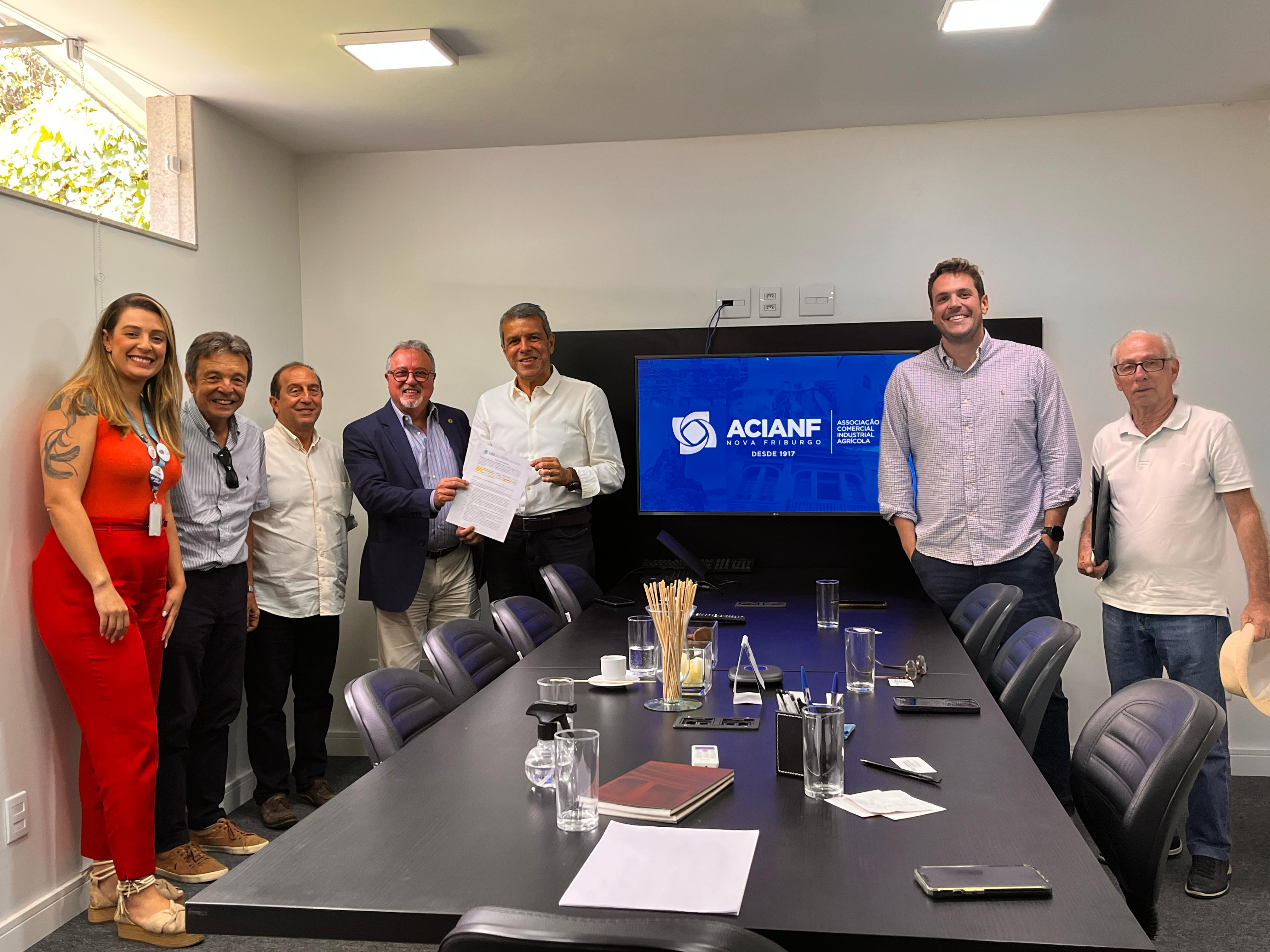 ACIANF e CAU/RJ discutem parceria para desenvolvimento urbano em Nova Friburgo
