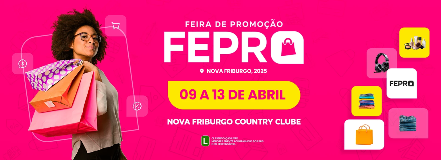 FEPRO completa 25 anos como um marco do comércio e da economia de Nova Friburgo