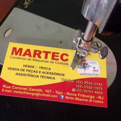 MARTEC COM. DE MAQ. DE COSTURA